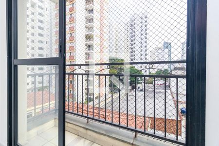 Sala Varanda de apartamento para alugar com 1 quarto, 47m² em Campo Belo, São Paulo