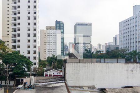 Sala Vista de apartamento para alugar com 1 quarto, 47m² em Campo Belo, São Paulo