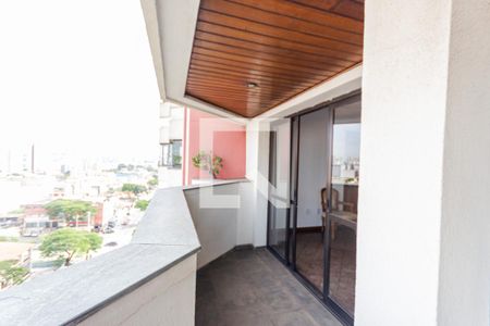 Varanda de apartamento à venda com 3 quartos, 150m² em Vila Curuçá, Santo André