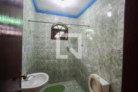 Banheiro da Suíte 1 de casa de condomínio para alugar com 2 quartos, 148m² em Cosmorama, Mesquita