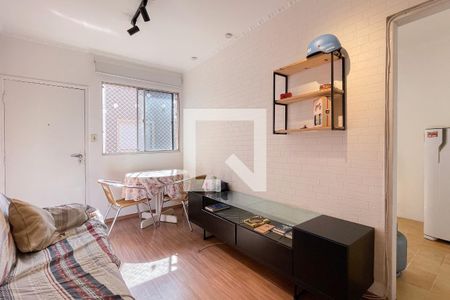 Sala de apartamento à venda com 1 quarto, 40m² em Jardim Beatriz, São Bernardo do Campo