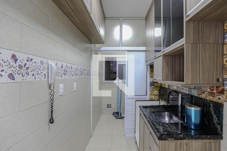 Cozinha de apartamento para alugar com 3 quartos, 70m² em Conjunto Residencial Irai, Suzano