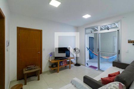 Sala de apartamento à venda com 3 quartos, 123m² em Planalto, Belo Horizonte
