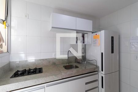 Cozinha de apartamento à venda com 3 quartos, 123m² em Planalto, Belo Horizonte