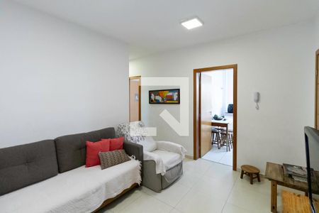 Sala de apartamento à venda com 3 quartos, 123m² em Planalto, Belo Horizonte