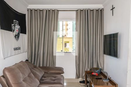 Sala de apartamento à venda com 1 quarto, 58m² em Serra, Belo Horizonte
