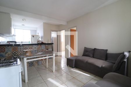 Sala de apartamento para alugar com 2 quartos, 45m² em Jardim Europa, Uberlândia