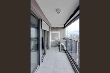 Varanda da Sala de apartamento para alugar com 1 quarto, 37m² em Ipiranga, São Paulo