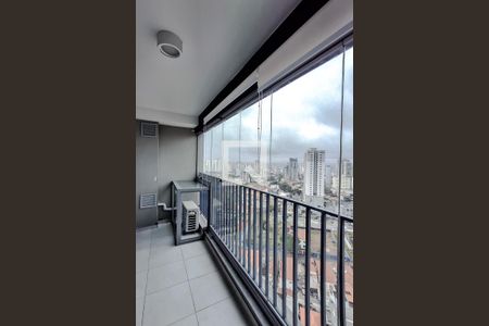 Varanda da Sala de apartamento para alugar com 1 quarto, 37m² em Ipiranga, São Paulo