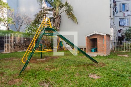 Área comum de apartamento à venda com 2 quartos, 47m² em Santa Tereza, Porto Alegre
