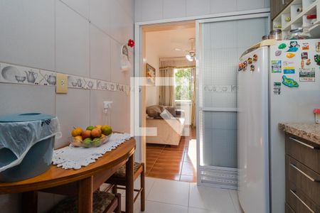 Cozinha de apartamento à venda com 2 quartos, 47m² em Santa Tereza, Porto Alegre