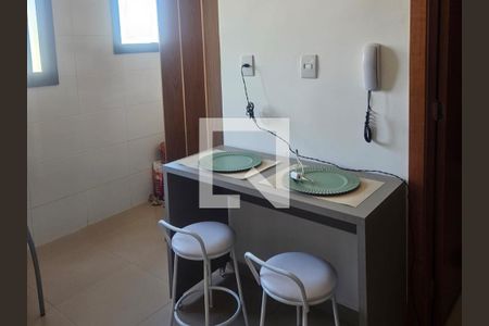 Cozinha de apartamento para alugar com 1 quarto, 40m² em Vila Ana Maria, Ribeirão Preto