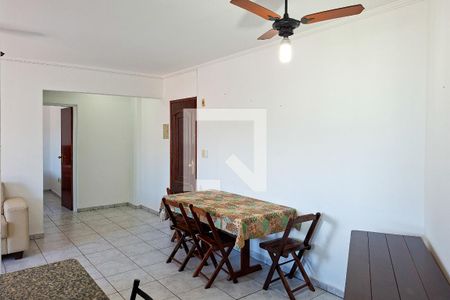Sala de apartamento para alugar com 1 quarto, 61m² em Vila Caiçara, Praia Grande