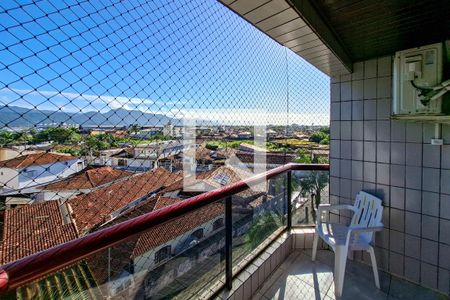 Sacada de apartamento para alugar com 1 quarto, 61m² em Vila Caiçara, Praia Grande