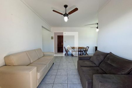 Sala de apartamento para alugar com 1 quarto, 61m² em Vila Caiçara, Praia Grande