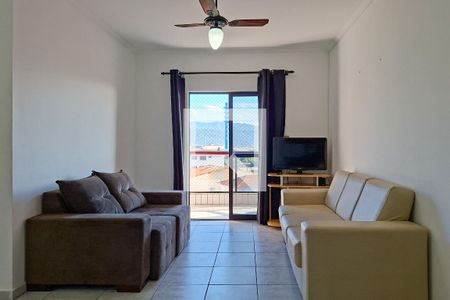 Sala de apartamento para alugar com 1 quarto, 61m² em Vila Caiçara, Praia Grande