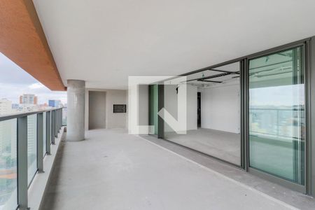 Varanda Gourmet  de apartamento à venda com 3 quartos, 192m² em Cidade Monções, São Paulo