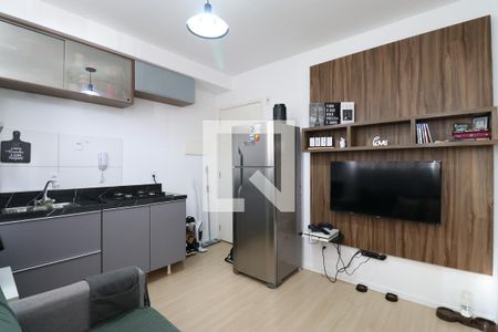 Sala/Cozinha de apartamento para alugar com 1 quarto, 24m² em Santa Cecilia, São Paulo