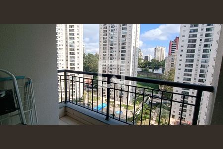 Varanda da Sala de apartamento para alugar com 2 quartos, 67m² em Jardim Parque Morumbi, São Paulo
