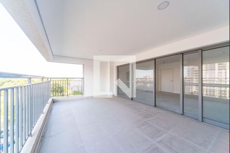 Varanda da Sala de apartamento à venda com 3 quartos, 227m² em Vila Gilda, Santo André