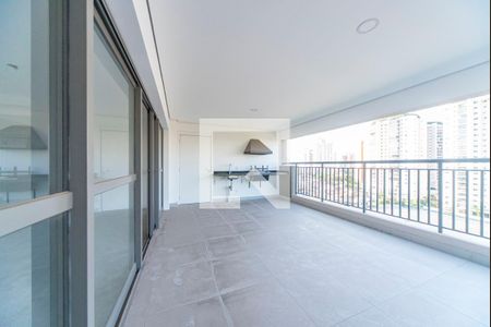 Varanda da Sala de apartamento à venda com 3 quartos, 227m² em Vila Gilda, Santo André