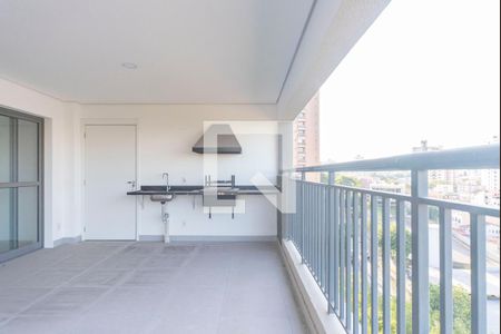 Varanda da Sala de apartamento à venda com 3 quartos, 227m² em Vila Gilda, Santo André