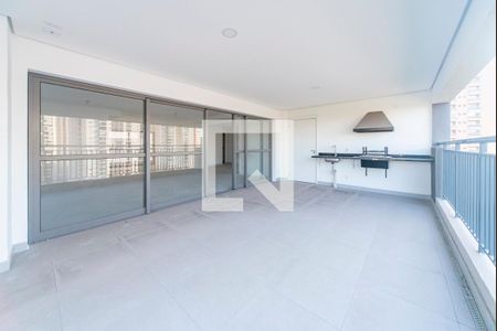 Varanda da Sala de apartamento à venda com 3 quartos, 227m² em Vila Gilda, Santo André