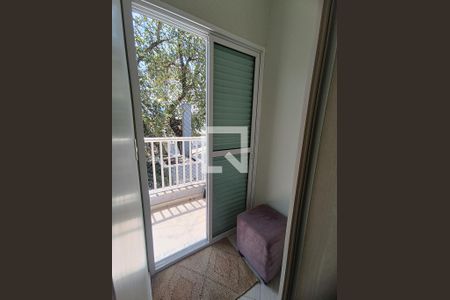 Sacada da suíte de apartamento à venda com 3 quartos, 74m² em Vila Francisco Matarazzo, Santo André