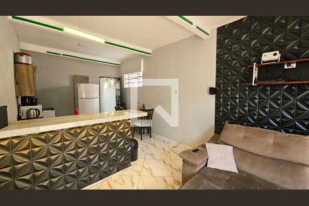 Sala/Cozinha de casa para alugar com 1 quarto, 70m² em Parque Uniao, Jundiaí