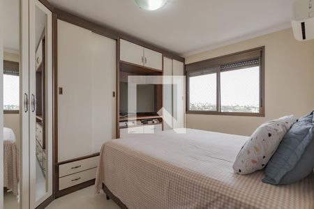Suíte de apartamento à venda com 3 quartos, 136m² em Jardim São Pedro, Porto Alegre