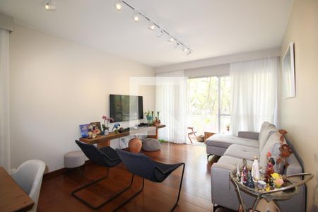 Sala de apartamento à venda com 4 quartos, 145m² em Indianópolis, São Paulo