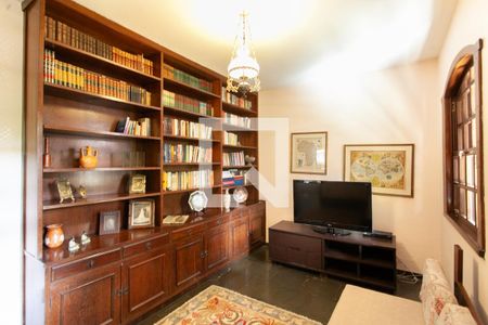 Sala 2 - Biblioteca de casa à venda com 4 quartos, 1400m² em Bandeirantes (pampulha), Belo Horizonte