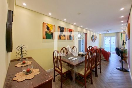 Sala de apartamento para alugar com 2 quartos, 85m² em Guilhermina, Praia Grande
