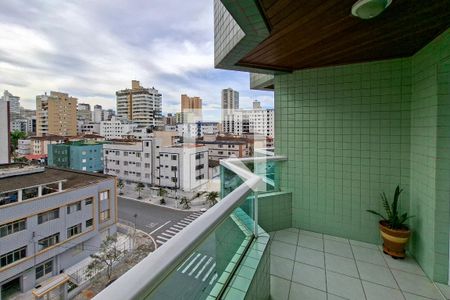 Sacada de apartamento para alugar com 2 quartos, 85m² em Guilhermina, Praia Grande