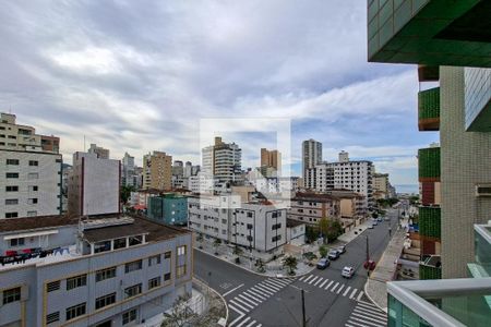 Vista da Sacada de apartamento para alugar com 2 quartos, 85m² em Guilhermina, Praia Grande
