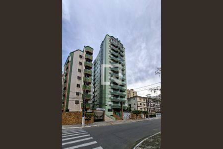 Fachada do Prédio de apartamento para alugar com 2 quartos, 85m² em Guilhermina, Praia Grande