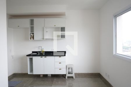 Sala/Cozinha de kitnet/studio à venda com 1 quarto, 21m² em Belenzinho, São Paulo