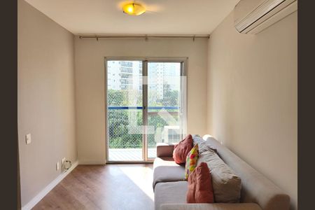 Sala de apartamento para alugar com 2 quartos, 58m² em Chácara Klabin, São Paulo