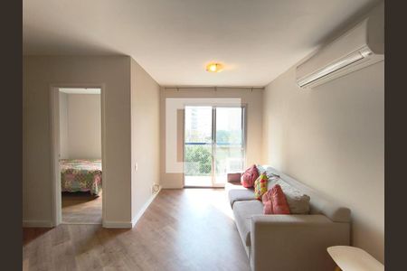 Sala de apartamento para alugar com 2 quartos, 58m² em Chácara Klabin, São Paulo