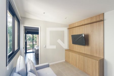 Sala de apartamento para alugar com 1 quarto, 46m² em Santa Cecilia, São Paulo