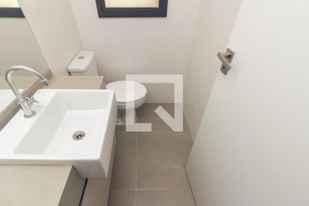 Lavabo de apartamento para alugar com 1 quarto, 46m² em Santa Cecilia, São Paulo