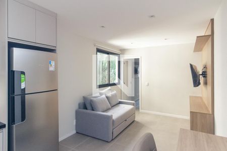 Sala de apartamento para alugar com 1 quarto, 46m² em Santa Cecilia, São Paulo