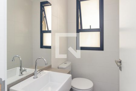 Lavabo de apartamento para alugar com 1 quarto, 46m² em Santa Cecilia, São Paulo