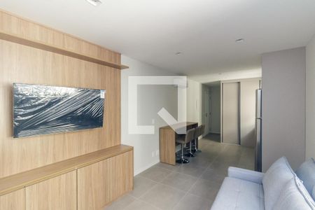 Sala de apartamento para alugar com 1 quarto, 46m² em Santa Cecilia, São Paulo