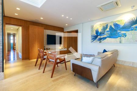 Sala de apartamento à venda com 4 quartos, 210m² em Brooklin, São Paulo