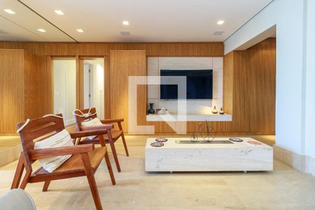 Sala de apartamento à venda com 4 quartos, 210m² em Brooklin, São Paulo