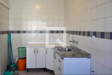 Cozinha de apartamento à venda com 3 quartos, 138m² em Vila Nova, Porto Alegre