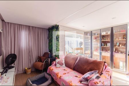 Sala de apartamento à venda com 2 quartos, 66m² em Ipiranga, São Paulo