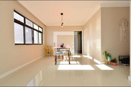 Sala  de apartamento à venda com 3 quartos, 168m² em São Lucas, Belo Horizonte