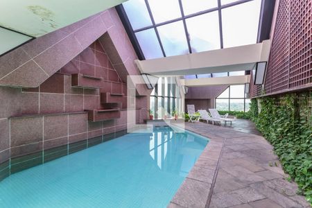 Área comum - Piscina de apartamento à venda com 1 quarto, 42m² em Jardim Paulistano, São Paulo